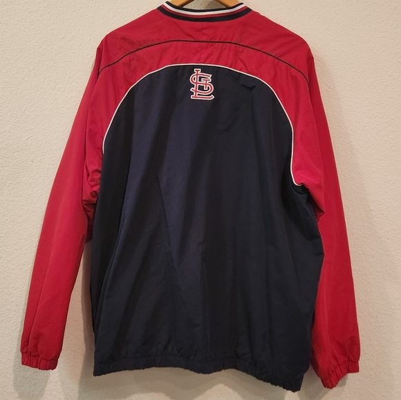 MLB St. Loius Cardinals Men's XL Pullover Jacket - Picture 2 of 7